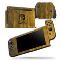 Fading Golden Ridges - Vinyl Skin Wrap for Nintendo Switch 2, OLED,