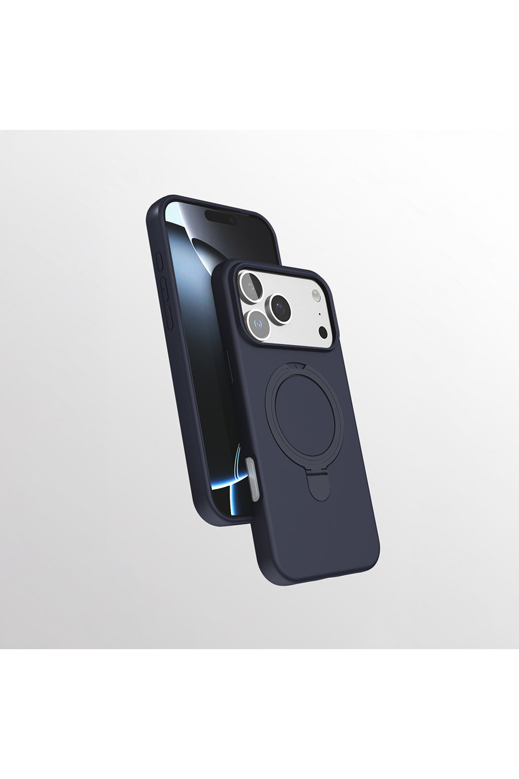 iPhone 17 Pro Max Case Magnetic Charging Ring Stand - Samara Cover